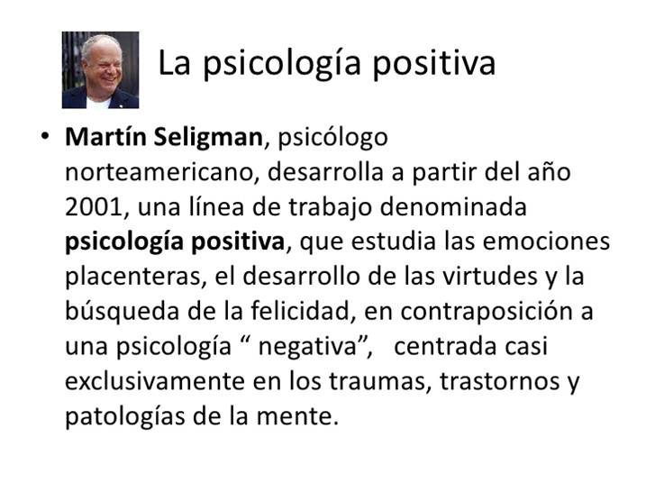 Seligman-Psicología Positiva