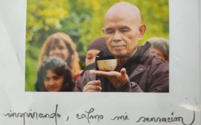 Poema Thich Nhat Hanh “llamadme por mis verdaderos nombres” para la responsabilidad y consciencia mindfulness
