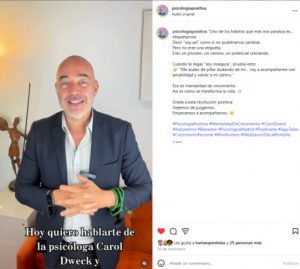 mentalidad fija crecimiento Carol dweck positivarte psicólogos vallecas